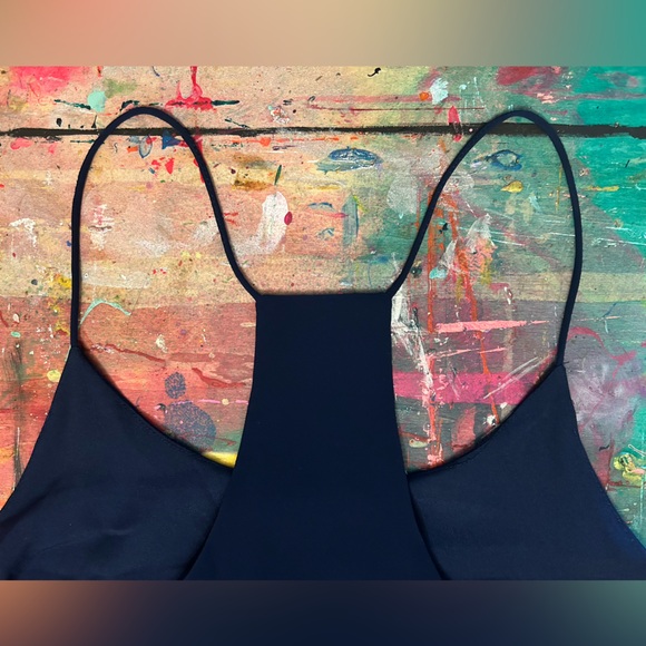 Navy Slip Dress - Naked Zebra - Size S - Picture 5 of 7